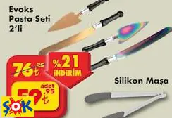 EVOKS PASTA SETİ 2’Lİ